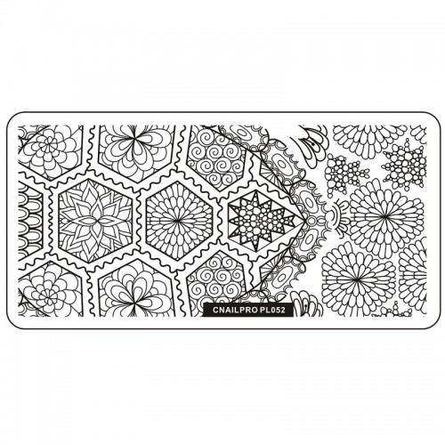 Schablone PL052 für Stamping