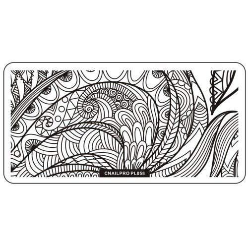 Schablone PL058 für Stamping