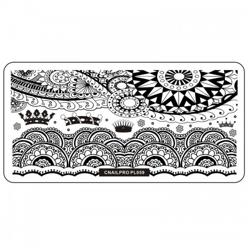Schablone PL059 für Stamping