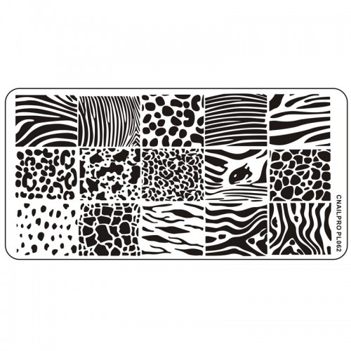 Schablone PL062 für Stamping