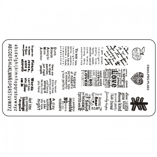 Plaque pour Stamping PL063
