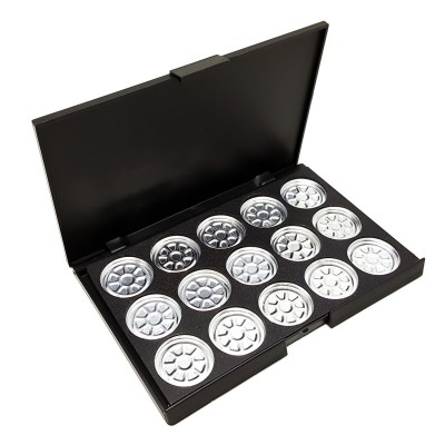 Palette pour mélanges noir refermable