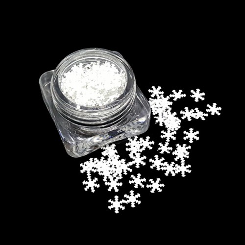 Flocon de neige blanc