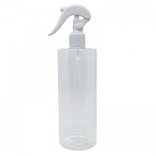 Durchsichtige Flasche Spray 500 ml leer