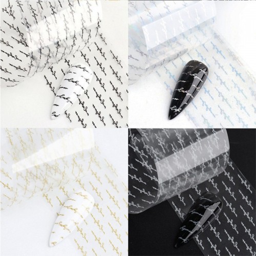 Pack de foil lettre