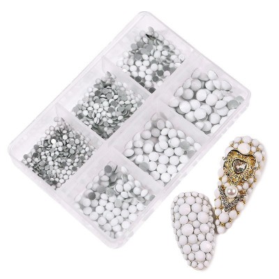 Boîte de diamants blanc