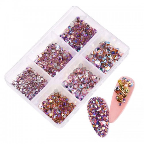Box Rosa irisierende Diamanten