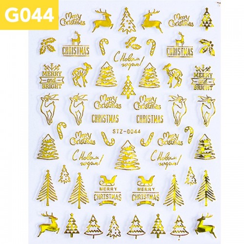 Stickers Weihnachten STZ-G044 Gold