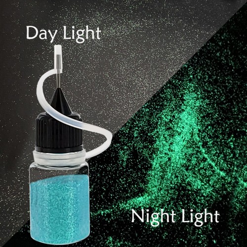 Glitters Turquoise Luminous en flacon