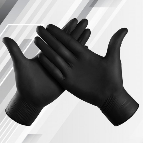 Handschuh Nitril Schwarz Größe L