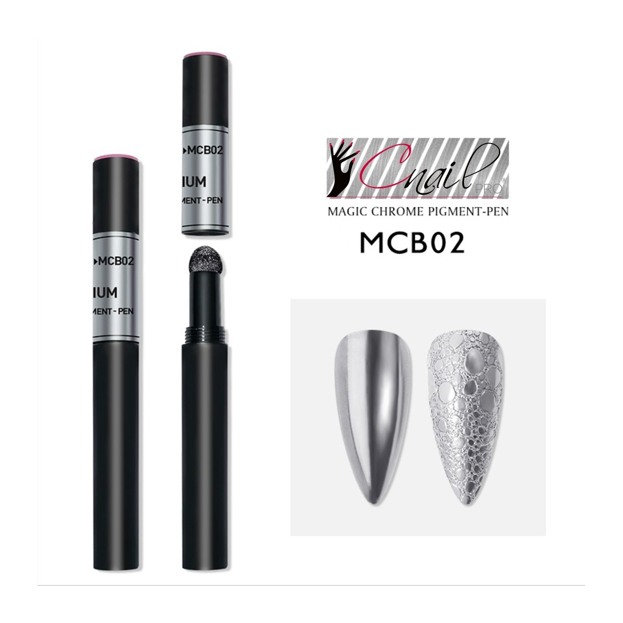 Spiegel / Chrom Pen Pulver MCB02