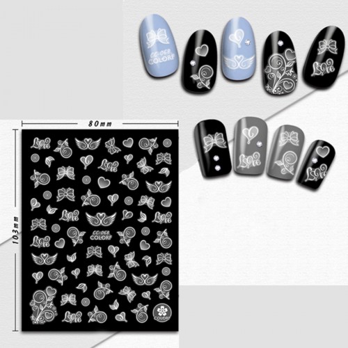 Stickers Knoten/Herz CC-068