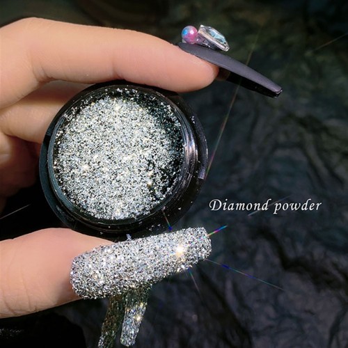 Splitterdiamantpulver reflektierend