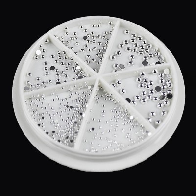 Déco Demi Perles argentées