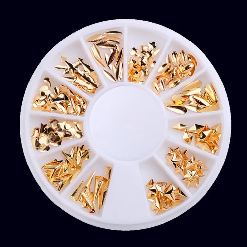 Déco métallique mix dorée