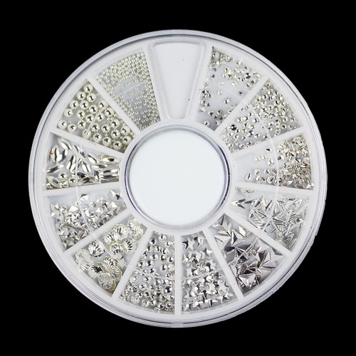 Déco métallique mix argenté