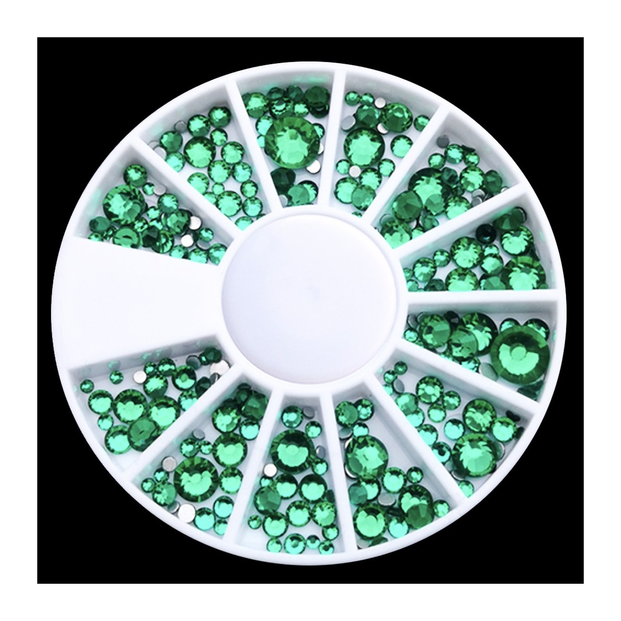 Diamants à facette Xtrem vert de différentes tailles