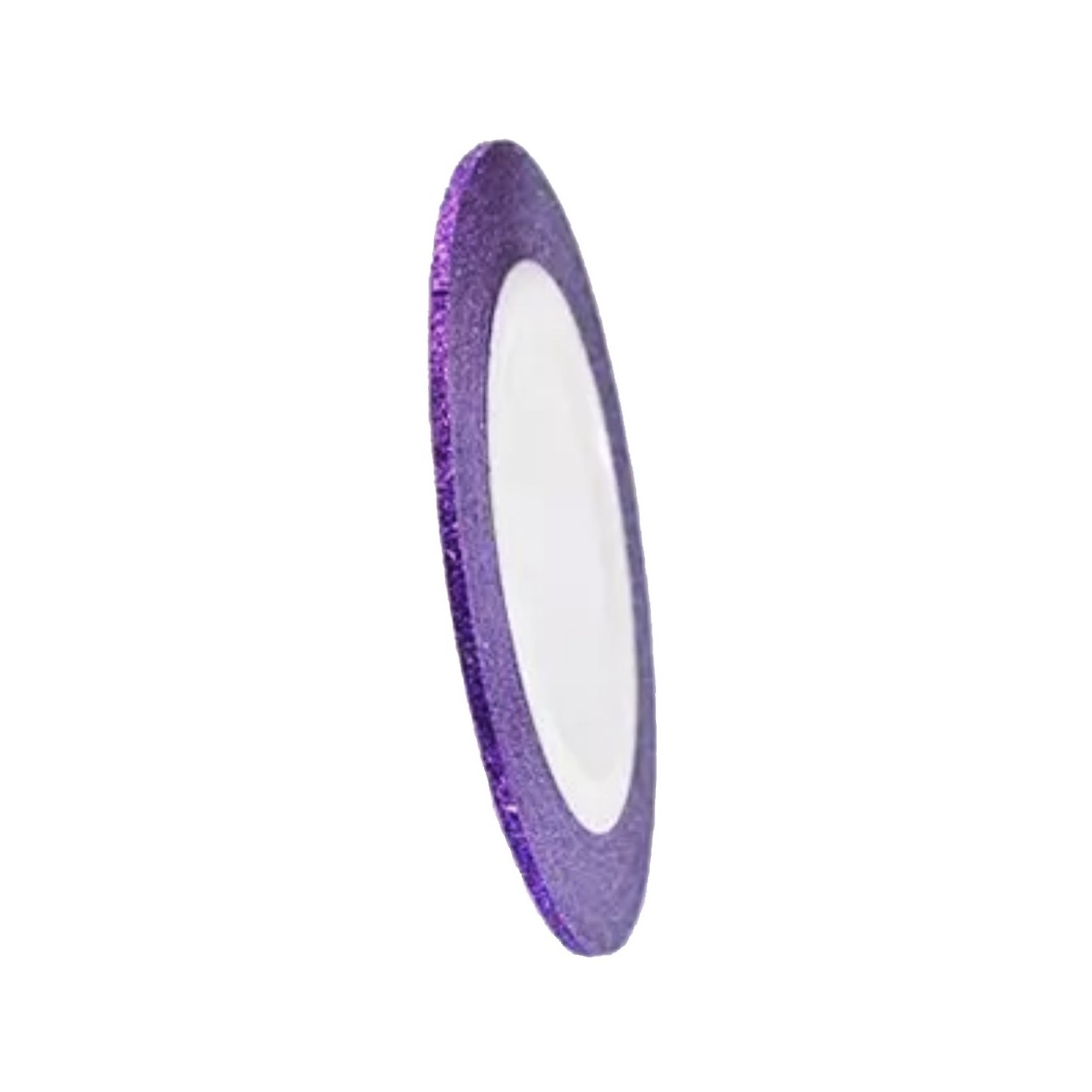Faden Nail-Art Violett Glitter
