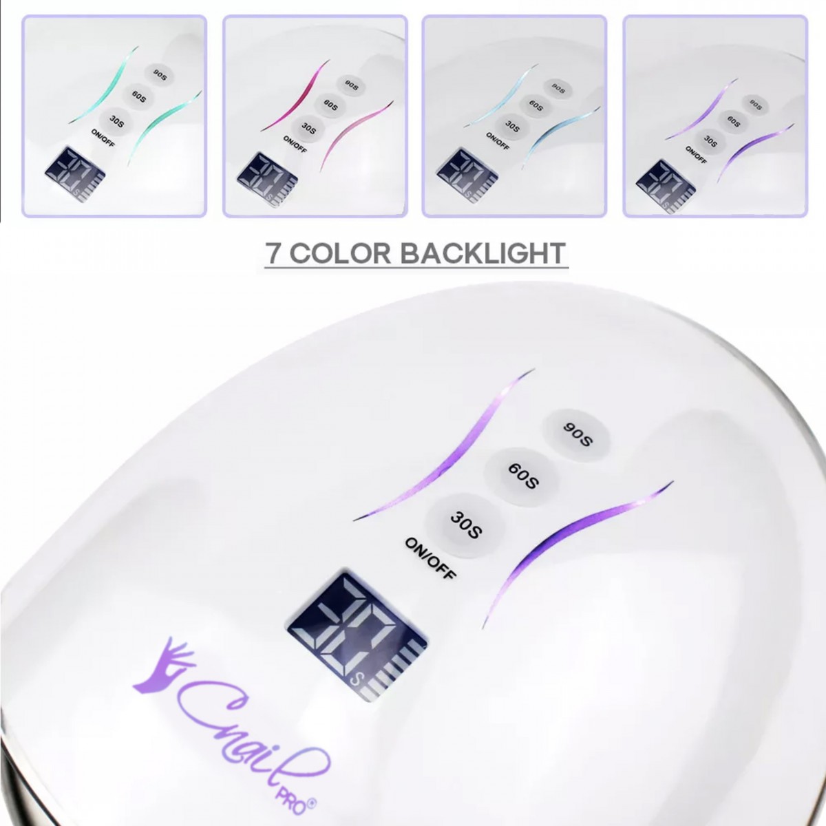 UV / LED Lampe X9 plus 48W wiederaufladbar