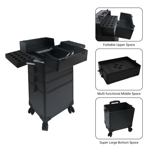 Beauty Case trolley Noir