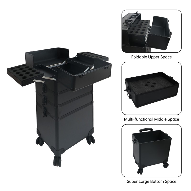 Beauty Case trolley Noir