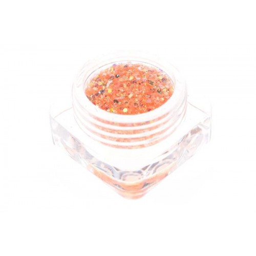 Pailletten hellorange 